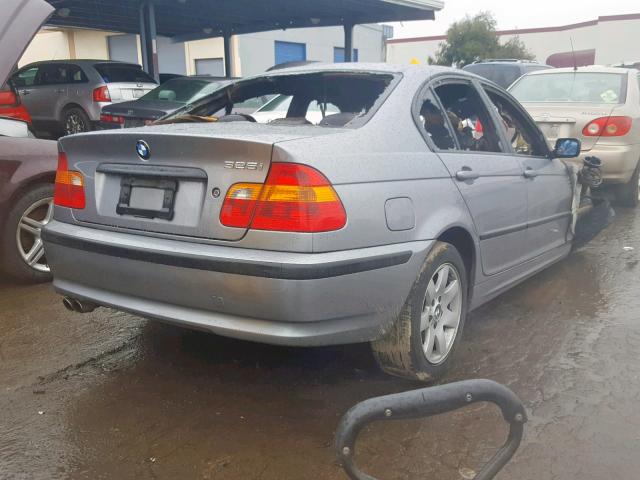 WBAAZ33494KP85524 - 2004 BMW 325 IS SUL GRAY photo 4