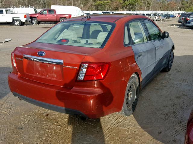 JF1GE61629H517911 - 2009 SUBARU IMPREZA 2. Қызғылт сары фото 4