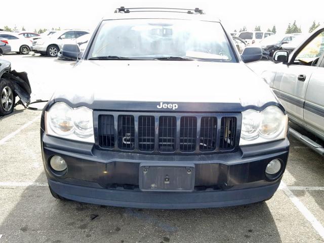 1J4HS48N55C726571 - 2005 JEEP GRAND CHER BLACK photo 9