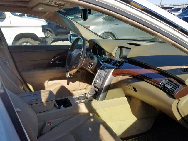 JH4KB16595C020778 - 2005 ACURA RL WHITE photo 5