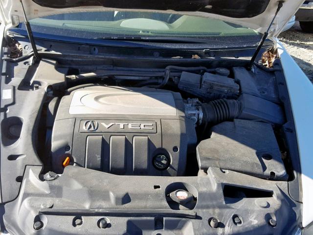 JH4KB16595C020778 - 2005 ACURA RL WHITE photo 7