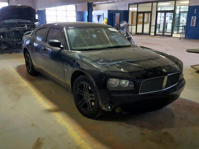 2B3KA33V39H534652 - 2009 DODGE CHARGER SX BLACK photo 1