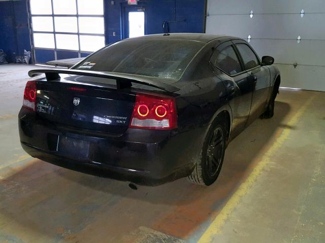 2B3KA33V39H534652 - 2009 DODGE CHARGER SX BLACK photo 4