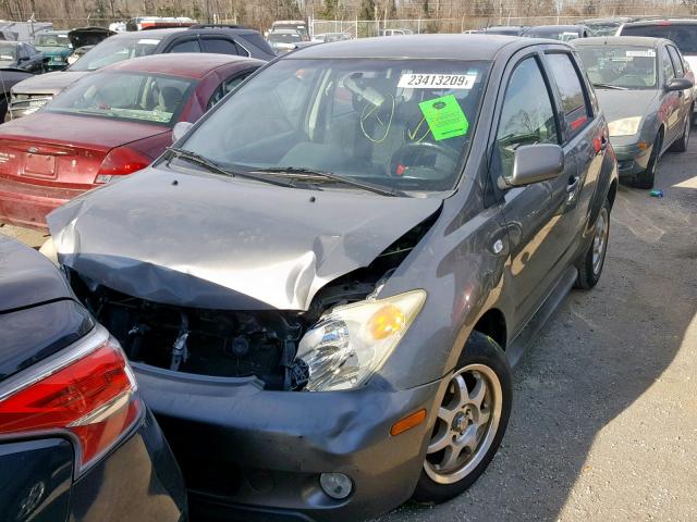 JTKKT624X40057663 - 2004 TOYOTA SCION XA GRAY photo 2