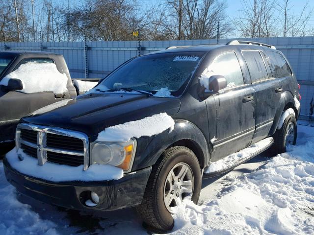 1D8HB58D95F538767 - 2005 DODGE DURANGO LI BLACK photo 2