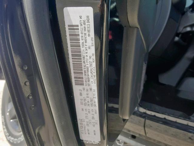 1C4AJWAGXHL720237 - 2017 JEEP WRANGLER S BLACK photo 10