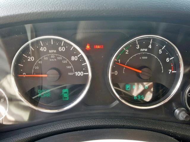 1C4AJWAGXHL720237 - 2017 JEEP WRANGLER S BLACK photo 8