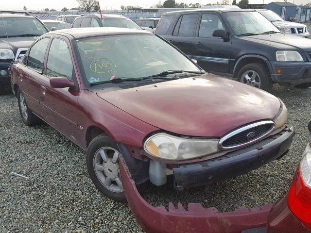 1FAFP6631XK146454 - 1999 FORD CONTOUR SE RED photo 1