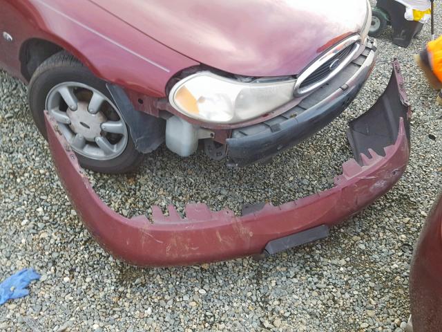 1FAFP6631XK146454 - 1999 FORD CONTOUR SE RED photo 9