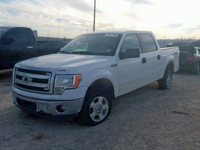 1FTFW1EF8EKG24765 - 2014 FORD F150 SUPER Blanco foto 2