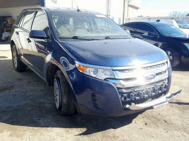 2FMDK3GC3CBA42108 - 2012 FORD EDGE SE BLUE photo 1