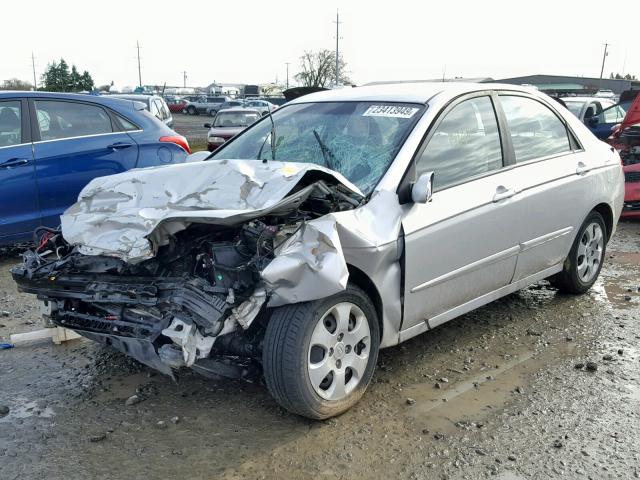 KNAFE222795649104 - 2009 KIA SPECTRA EX Gümüş foto 2