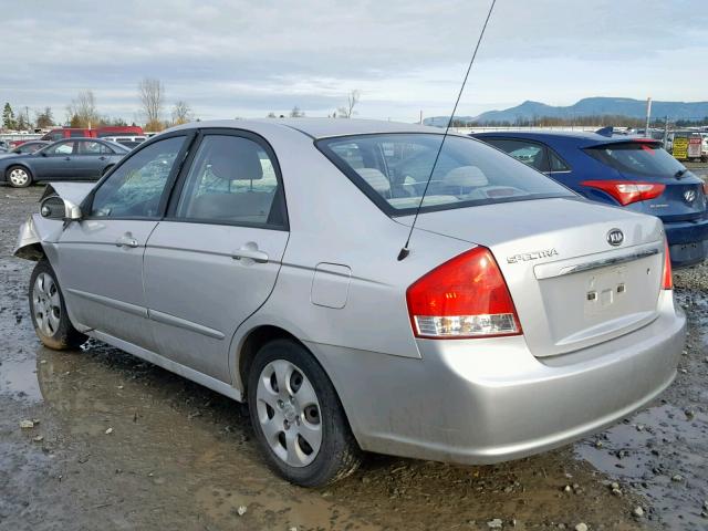 KNAFE222795649104 - 2009 KIA SPECTRA EX Gümüş foto 3