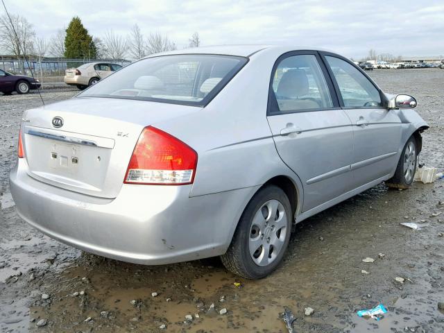 KNAFE222795649104 - 2009 KIA SPECTRA EX Gümüş foto 4