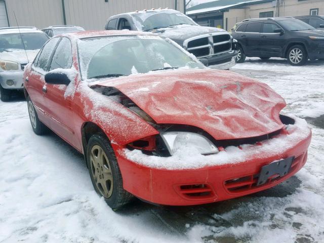 1G1JF52T8Y7106229 - 2000 CHEVROLET CAVALIER L RED photo 1