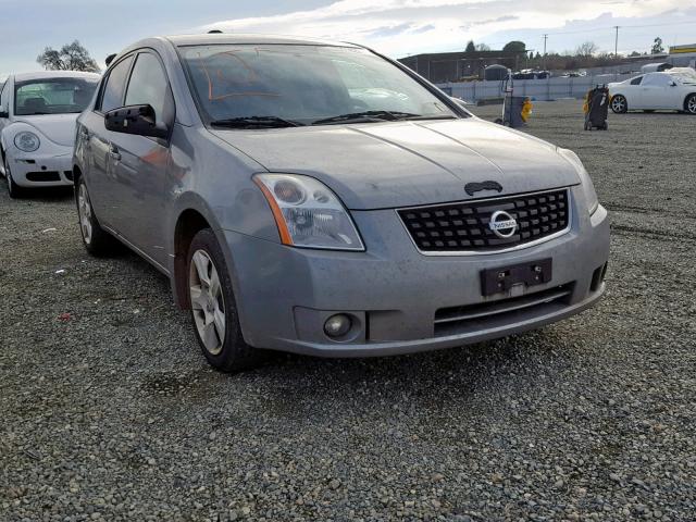 3N1AB61E28L758760 - 2008 NISSAN SENTRA 2.0 GRAY photo 1