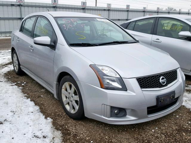 3N1AB6AP1CL638247 - 2012 NISSAN SENTRA 2.0 SILVER photo 1