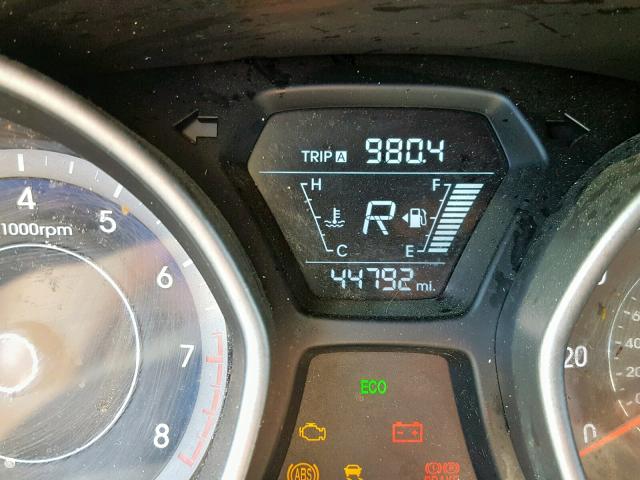 KMHDH4AE7EU117565 - 2014 HYUNDAI ELANTRA SE 银色 照片 8