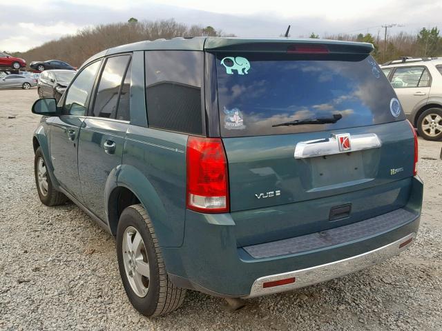 5GZCZ33Z77S873644 - 2007 SATURN VUE HYBRID GREEN photo 3