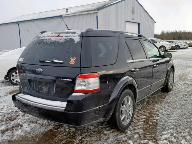 1FMDK03W58GA15040 - 2008 FORD TAURUS X L ORANGE photo 4