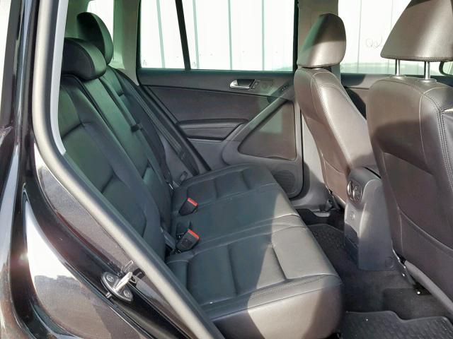 WVGUV7AX7HW505884 - 2017 VOLKSWAGEN TIGUAN SPO შავი ფოტო 6