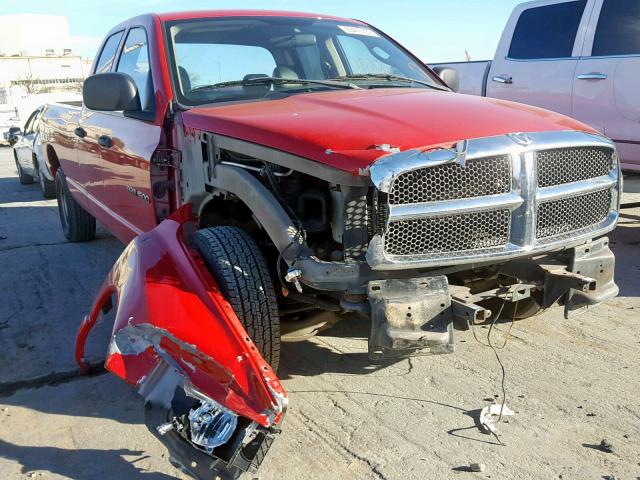 1D7HA18N94J112159 - 2004 DODGE RAM 1500 S RED photo 1