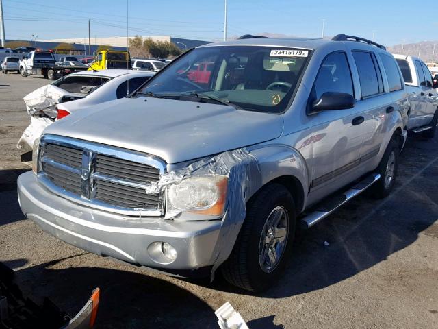 1D4HB48D34F116939 - 2004 DODGE DURANGO SL SILVER photo 2