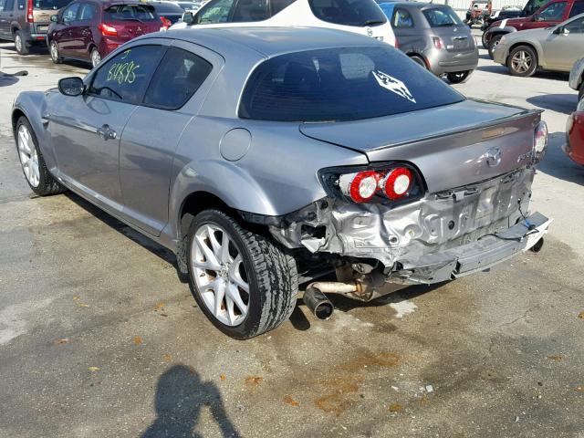 JM1FE1C49A0404299 - 2010 MAZDA RX8 SILVER photo 3