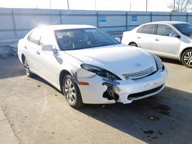 JTHBA30G645037873 - 2004 LEXUS ES 330 WHITE photo 1