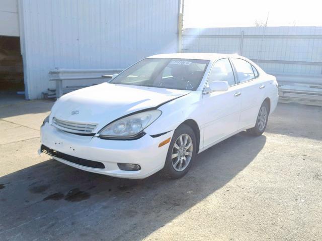 JTHBA30G645037873 - 2004 LEXUS ES 330 WHITE photo 2