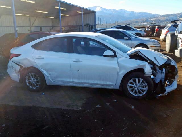 3KPC24A30KE047109 - 2019 HYUNDAI ACCENT SE WHITE photo 9