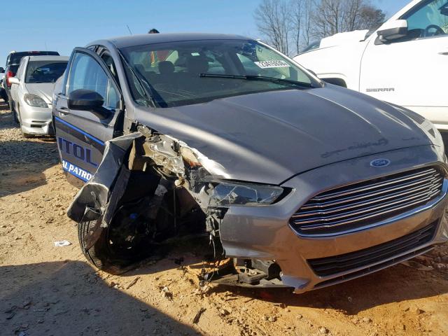 3FA6P0G75DR128528 - 2013 FORD FUSION S SILVER photo 1