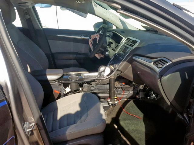 3FA6P0G75DR128528 - 2013 FORD FUSION S SILVER photo 5