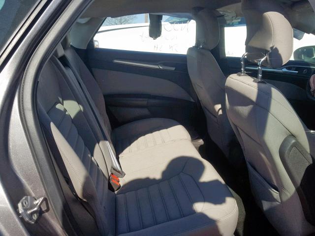 3FA6P0G75DR128528 - 2013 FORD FUSION S SILVER photo 6