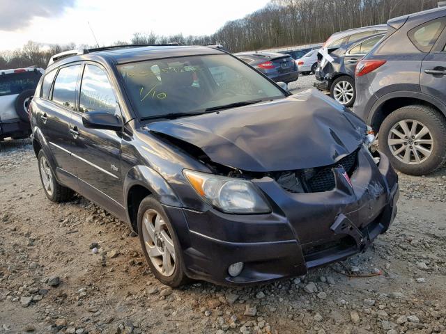 5Y2SM62834Z450536 - 2004 PONTIAC VIBE BLACK photo 1