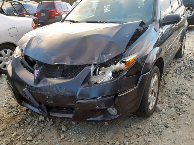 5Y2SM62834Z450536 - 2004 PONTIAC VIBE BLACK photo 9