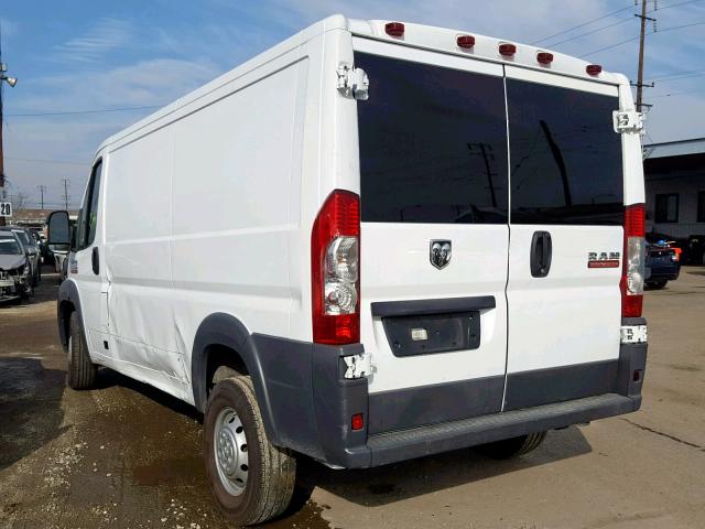 3C6TRVAG8HE516984 - 2017 RAM PROMASTER WHITE photo 3