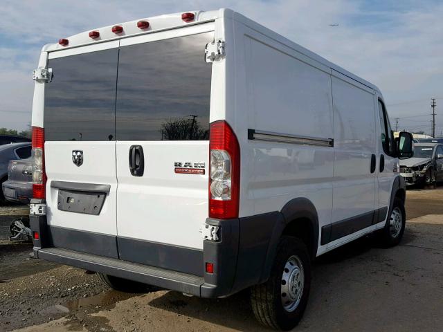 3C6TRVAG8HE516984 - 2017 RAM PROMASTER WHITE photo 4