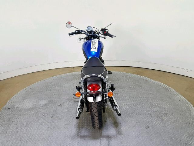SMT910K11FT667601 - 2015 TRIUMPH MOTORCYCLE BONNEVILLE BLUE photo 9
