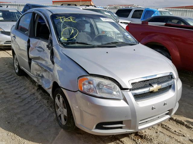 KL1TD56648B068142 - 2008 CHEVROLET AVEO BASE ვერცხლისფერი ფოტო 1