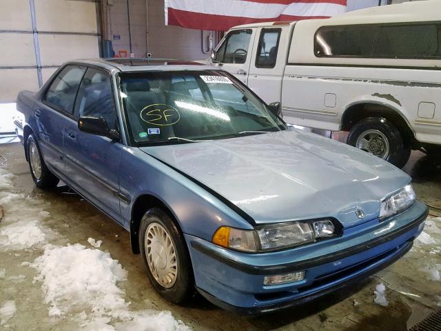 JH4DB1661MS012616 - 1991 ACURA INTEGRA GS BLUE photo 1