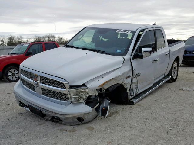 1C6RR6LT5HS867536 - 2017 RAM 1500 SLT WHITE photo 2