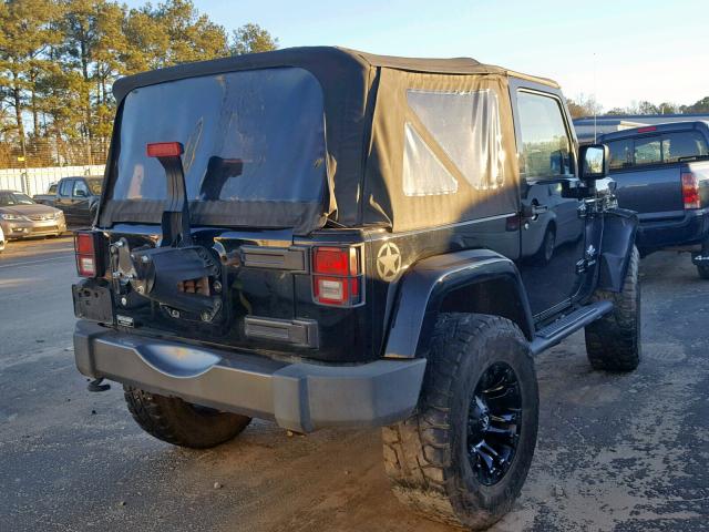 1C4AJWAG9FL568593 - 2015 JEEP WRANGLER S BLACK photo 4