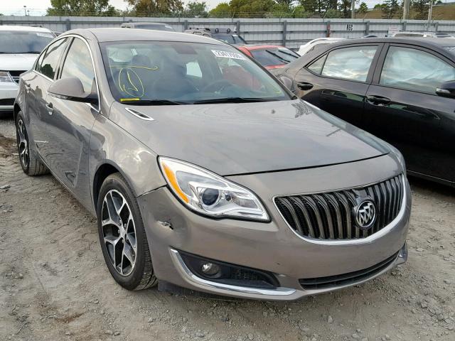 2G4GL5EX7H9187078 - 2017 BUICK REGAL SPOR GRAY photo 1