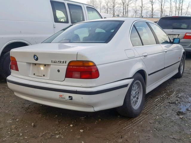 WBADD6320VBW04873 - 1997 BMW 528 I AUTO WHITE photo 4