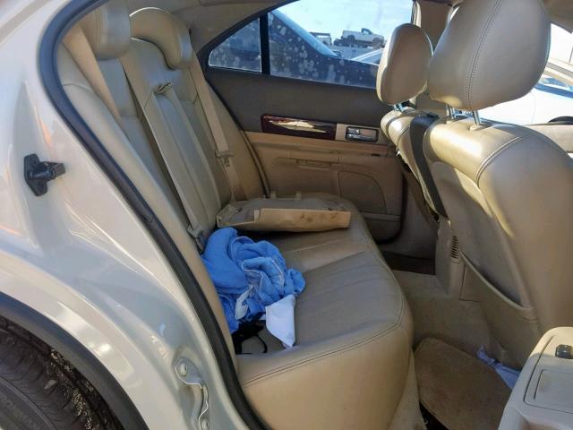 1LNFM87A96Y629001 - 2006 LINCOLN LS CREAM photo 6