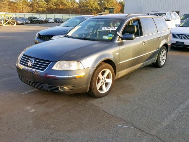 WVWWH63B44E088109 - 2004 VOLKSWAGEN PASSAT GLX GRAY photo 2