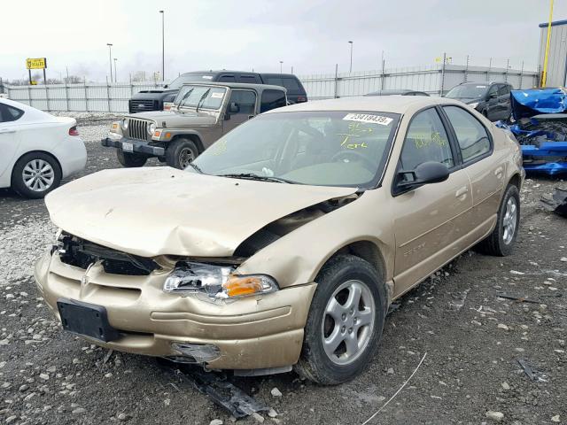 1B3EJ56H4XN604792 - 1999 DODGE STRATUS ES GOLD photo 2