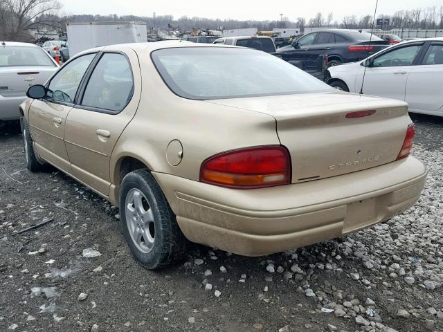 1B3EJ56H4XN604792 - 1999 DODGE STRATUS ES GOLD photo 3