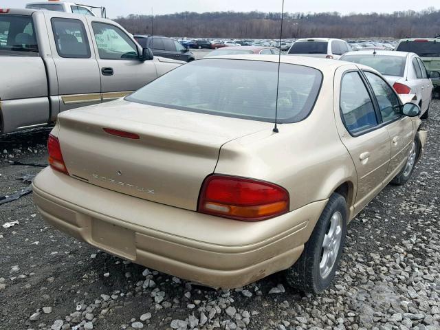 1B3EJ56H4XN604792 - 1999 DODGE STRATUS ES GOLD photo 4